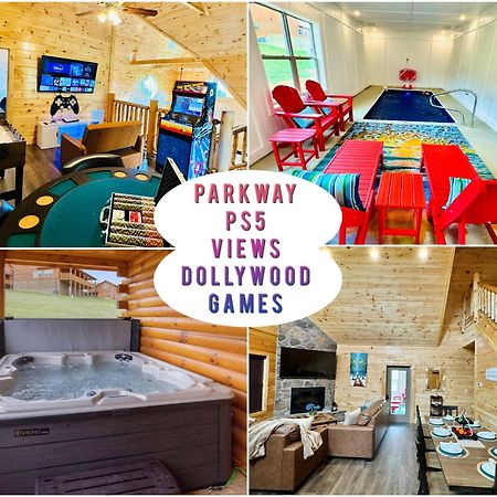 New! Indoor Pool/Ps 5/Hot Tub/Parkway Villa Pigeon Forge Dış mekan fotoğraf