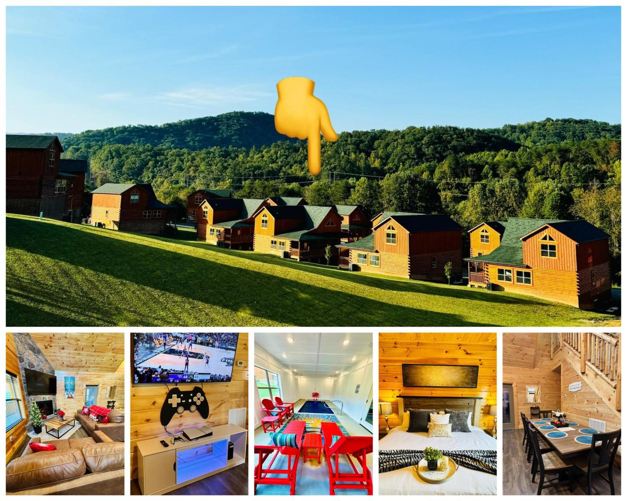 New! Indoor Pool/Ps 5/Hot Tub/Parkway Villa Pigeon Forge Dış mekan fotoğraf